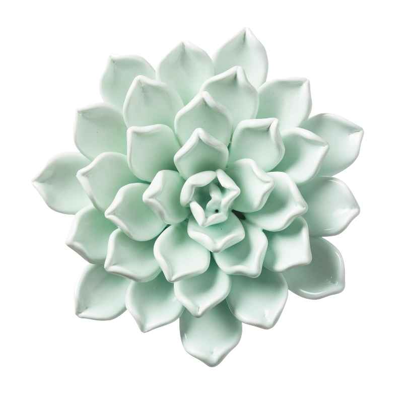 Ceramic Wall Flowers, 6